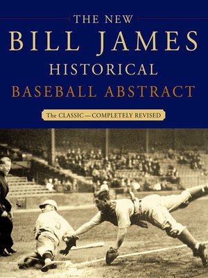 cover image of The New Bill James Historical Baseball Abstract